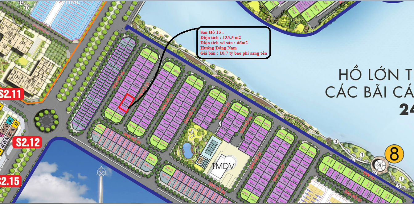 bán song lập san hô vincity