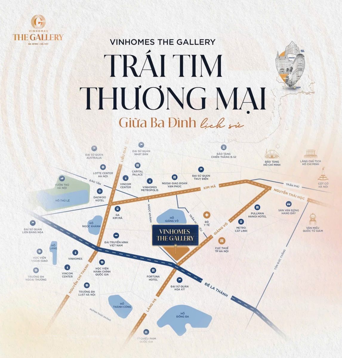 Vinhomes Giảng Võ - vị trí trái tim thủ đô