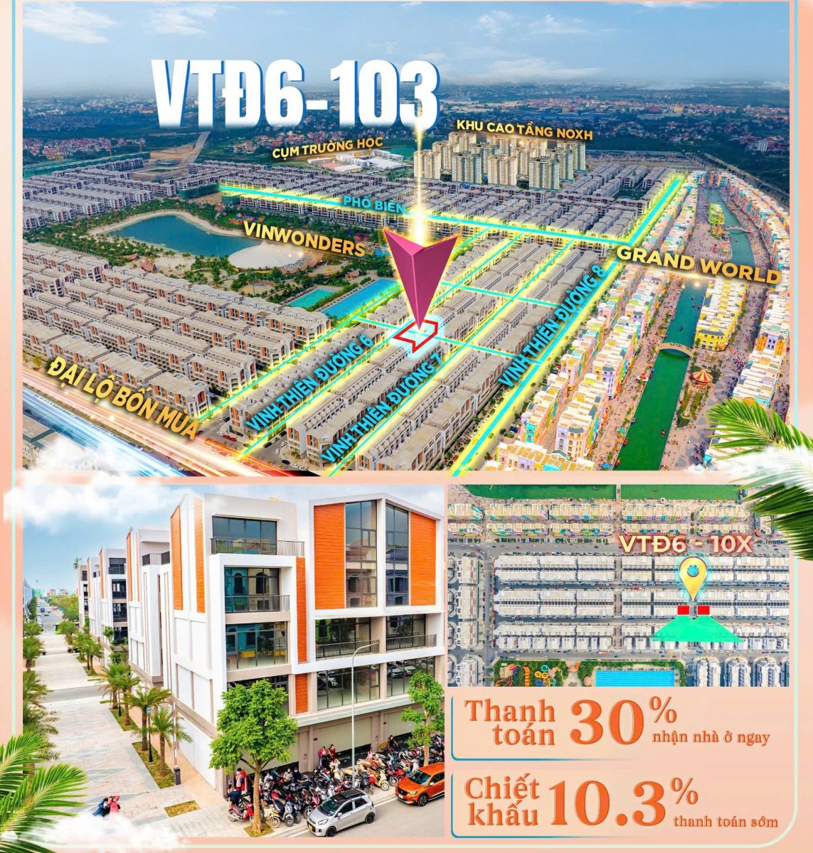 Shophouse vịnh thiên đường vinhomes ocean park 3