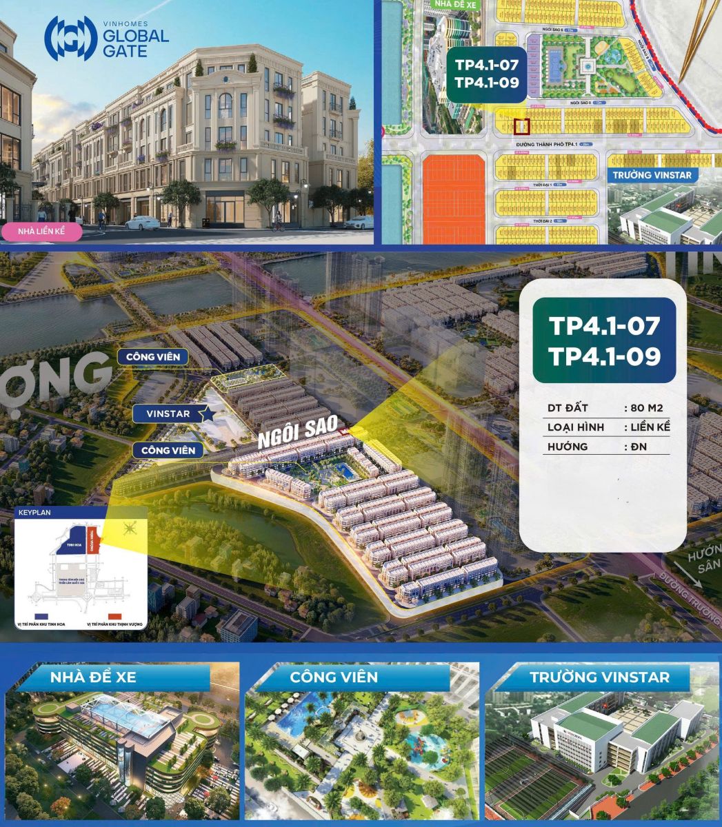 Shophouse xẻ khe Vinhomes Cổ Loa