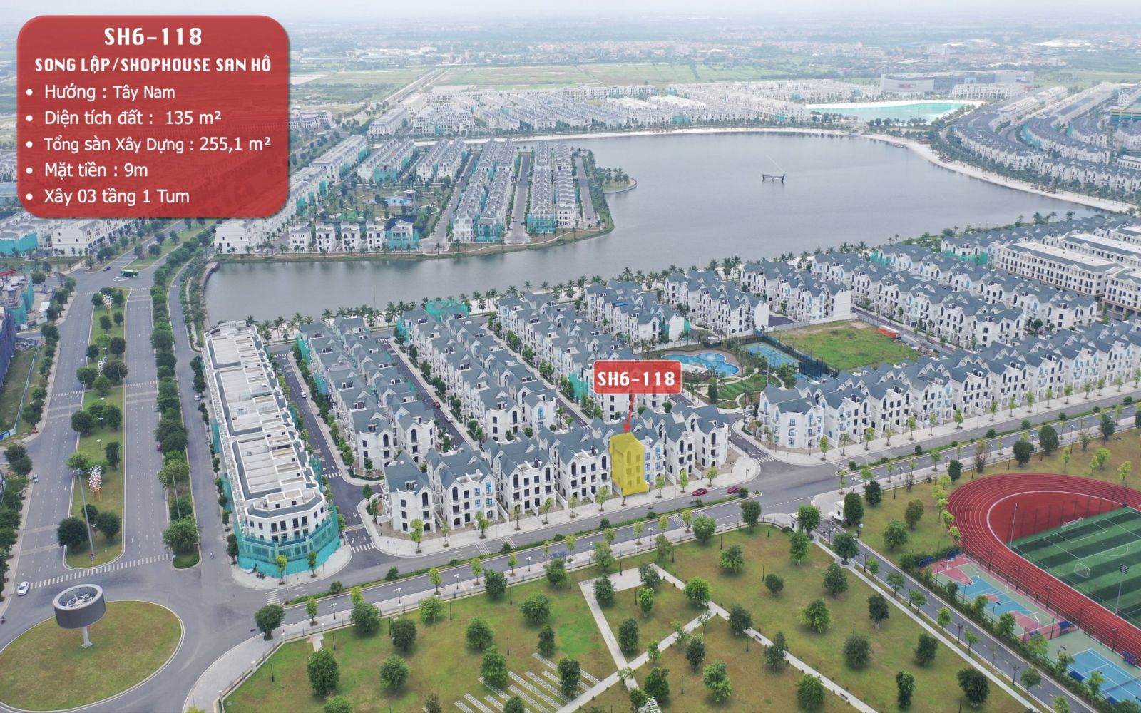 chuyển nhượng biệt thự song lập san hô vinhomes ocean park giá rẻ