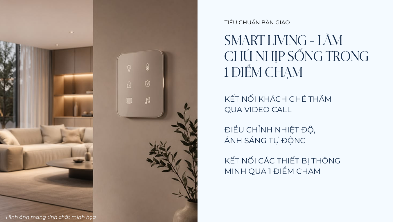 D'. Diamant Bleu và gói nội thất smart living