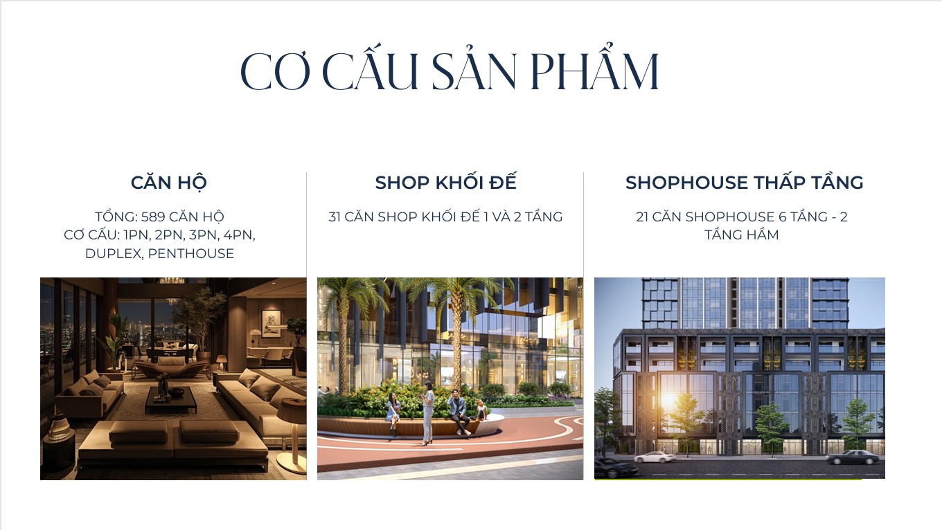 D'. Diamant Bleu & cơ cấu sản phẩm đa dạng