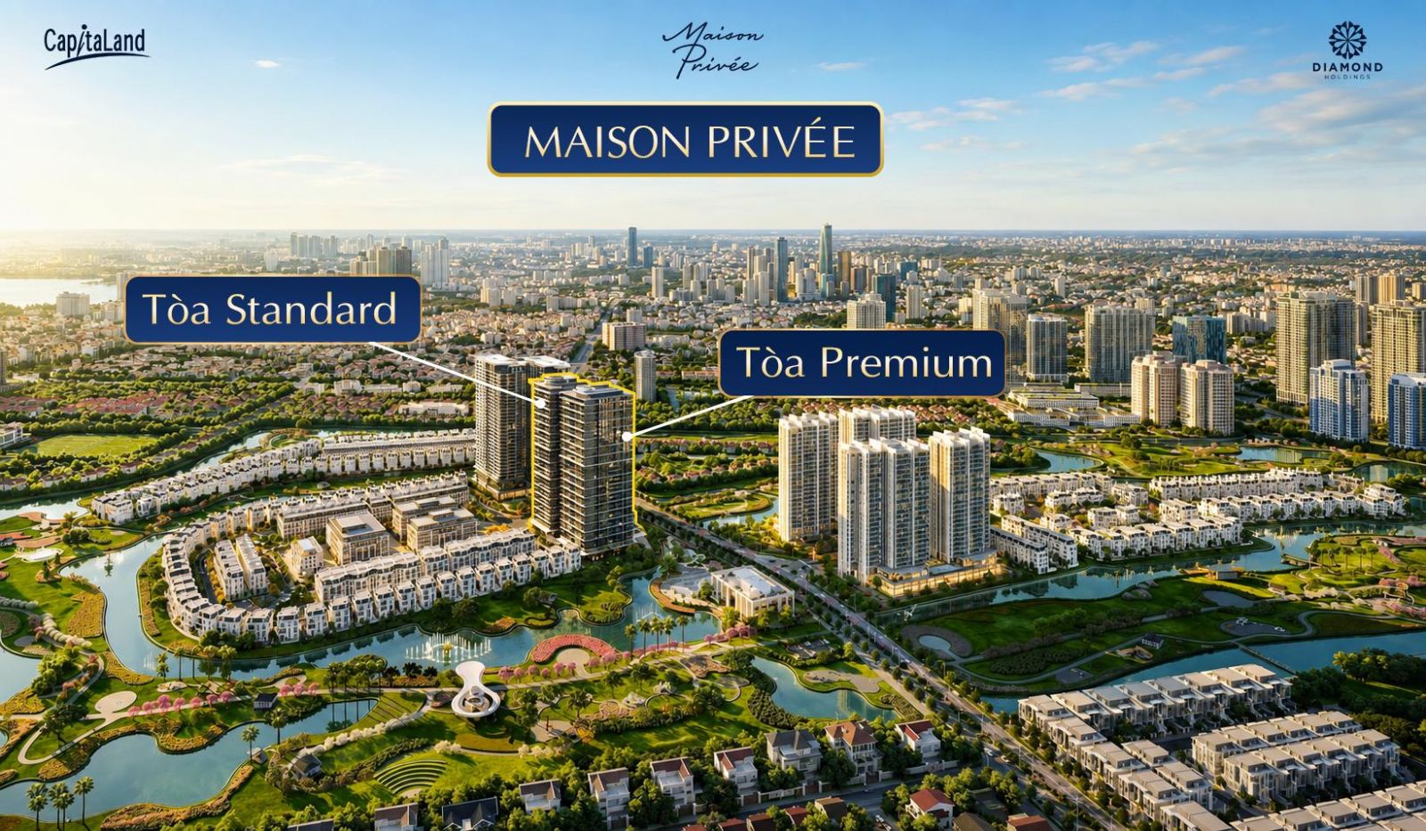 Vị trí Maison Privée Ciputra By CapitaLand