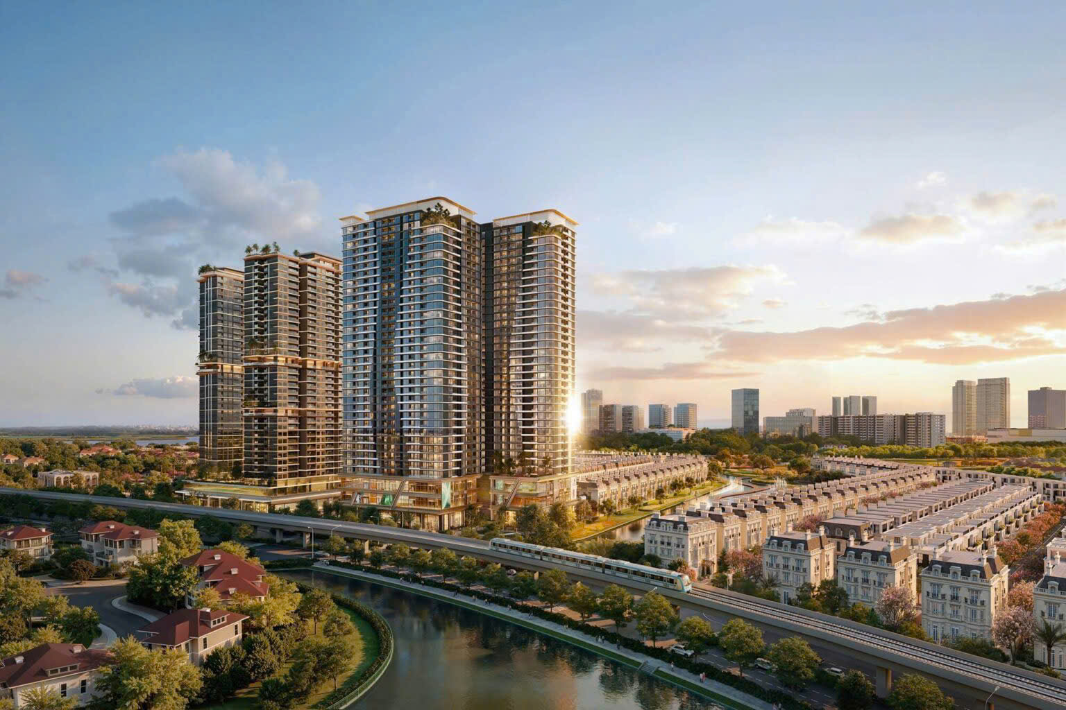 Maison Privée Ciputra By CapitaLand và tuyến tàu điện Metro số 2