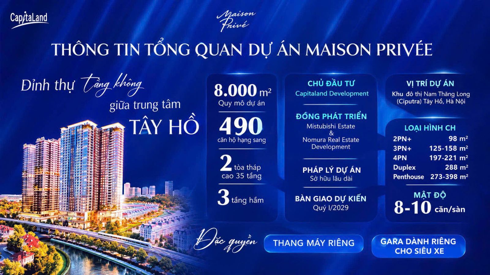 tổng quan Maison Privée