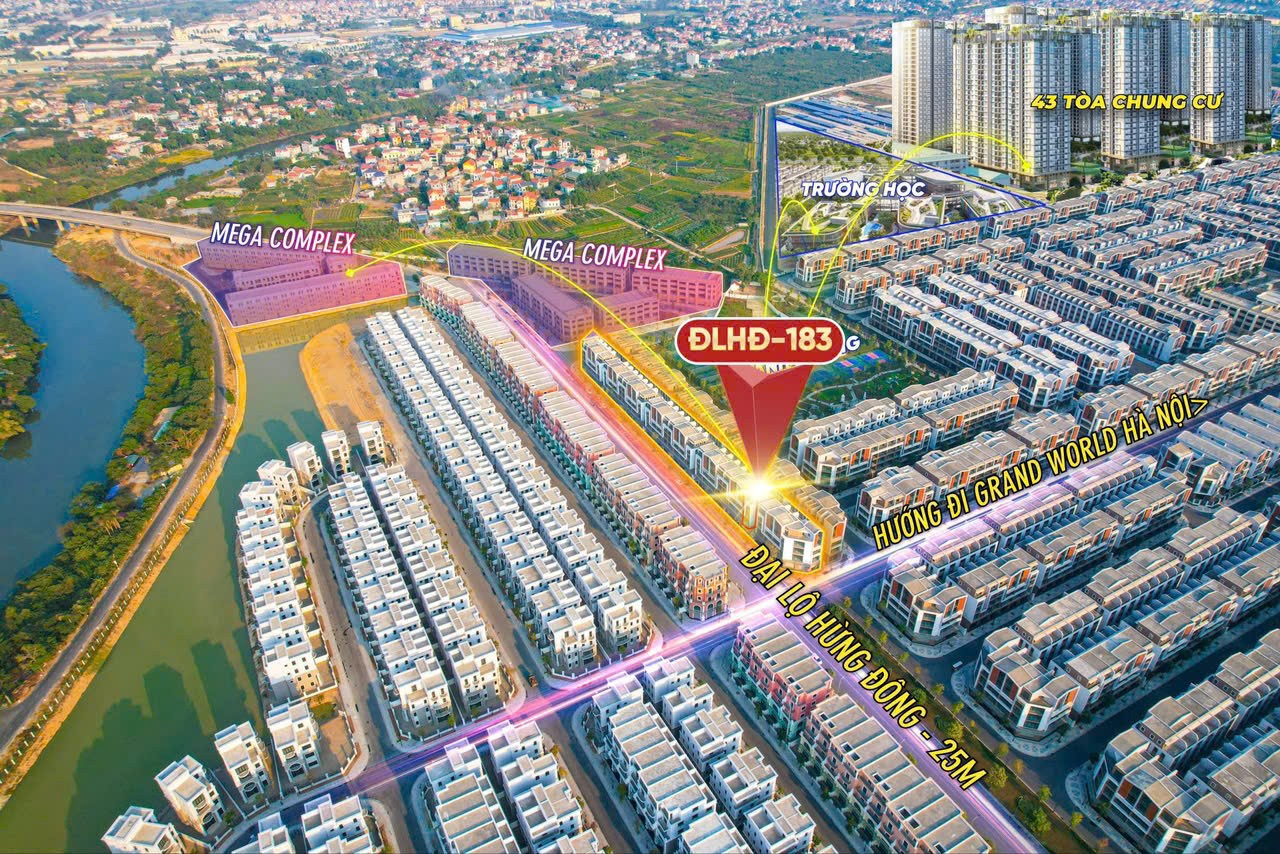 Shophouse Đại Lộ Hừng Đông vinhomes ocean park 3