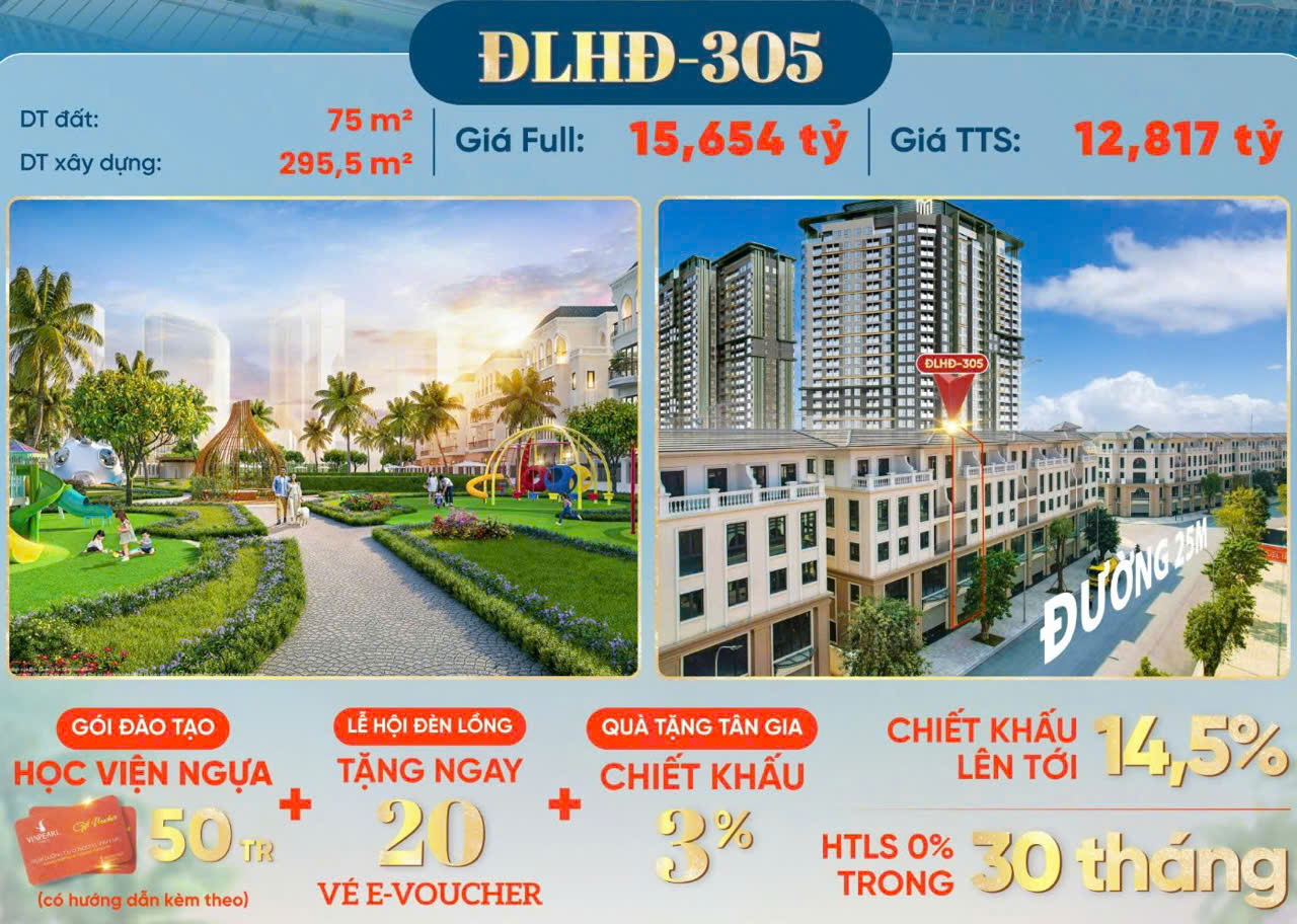 Shophouse Đại Lộ Hừng Đông vinhomes ocean park 3