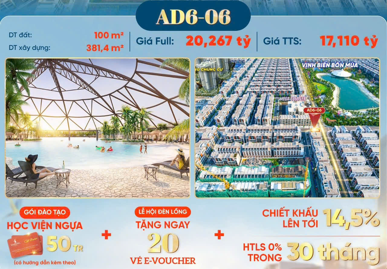Shophouse Ánh Dương vinhomes ocean park 3