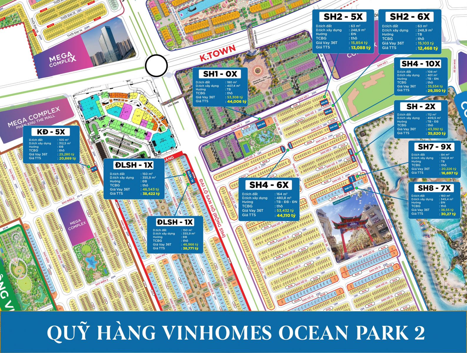 Quỹ hàng Masterise Vinhomes Ocean Park 2