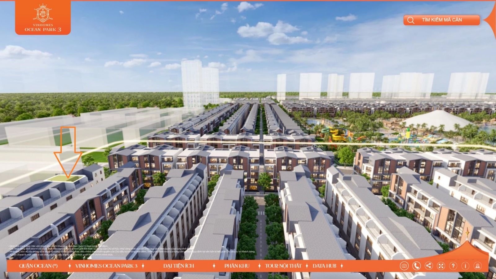 Shophouse góc phân khu thời Đại Vinhomes Ocean park 3