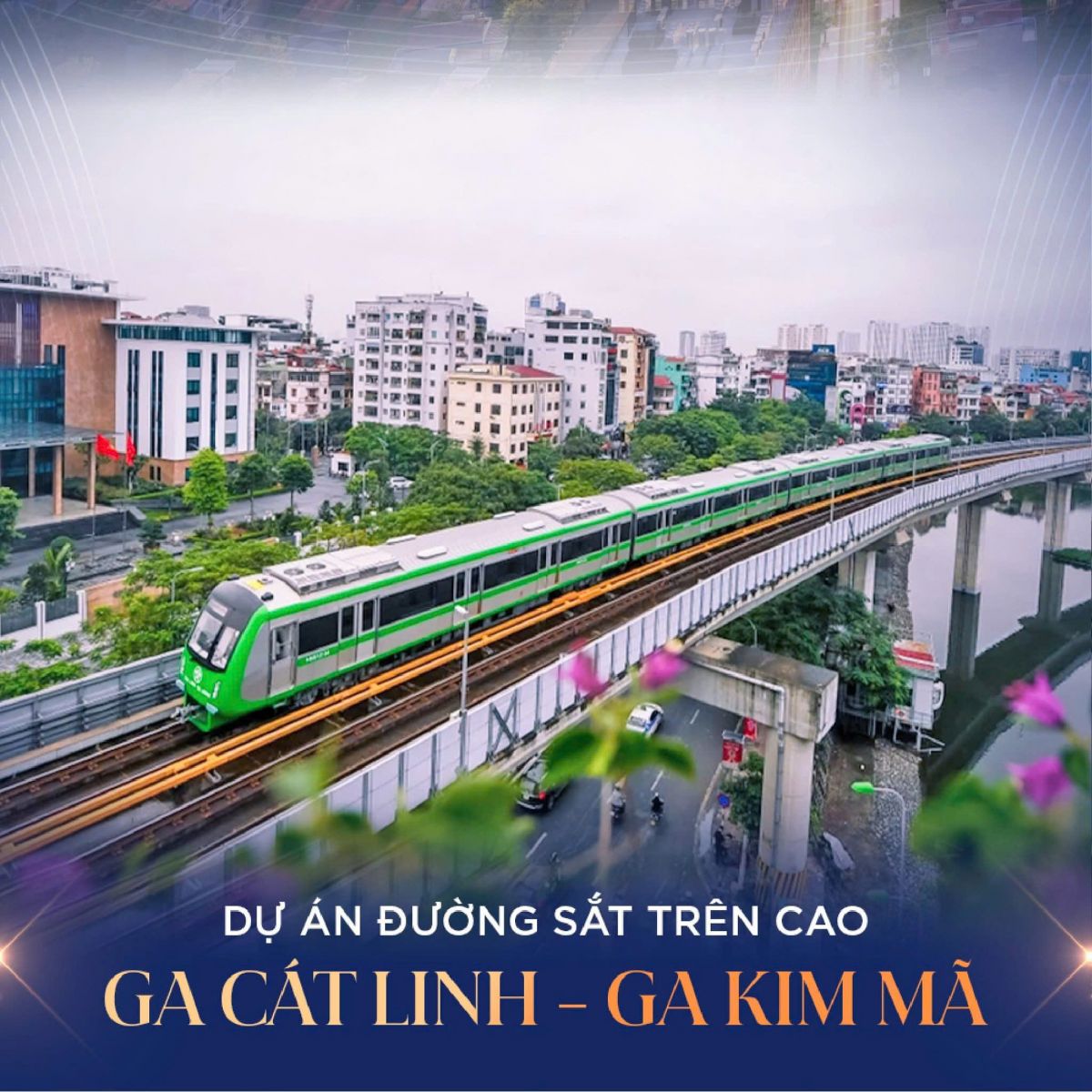 Vinhomes Giảng Võ với hạ tầng hoàn thiện
