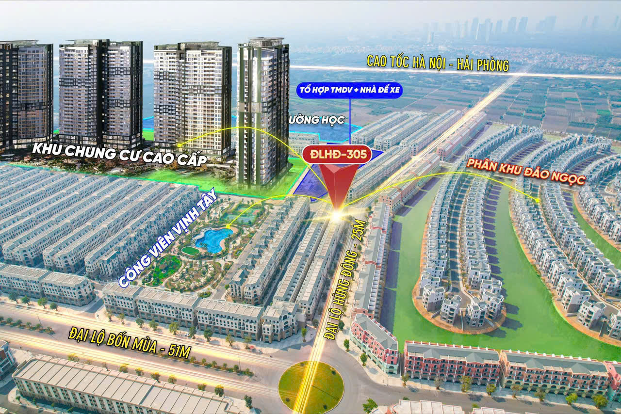 Shophouse đại lộ hừng đông vinhomes ocean park 3