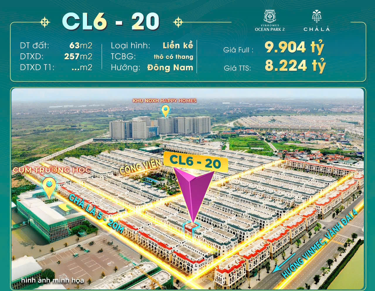 liền kề chà là vinhomes ocean park 2