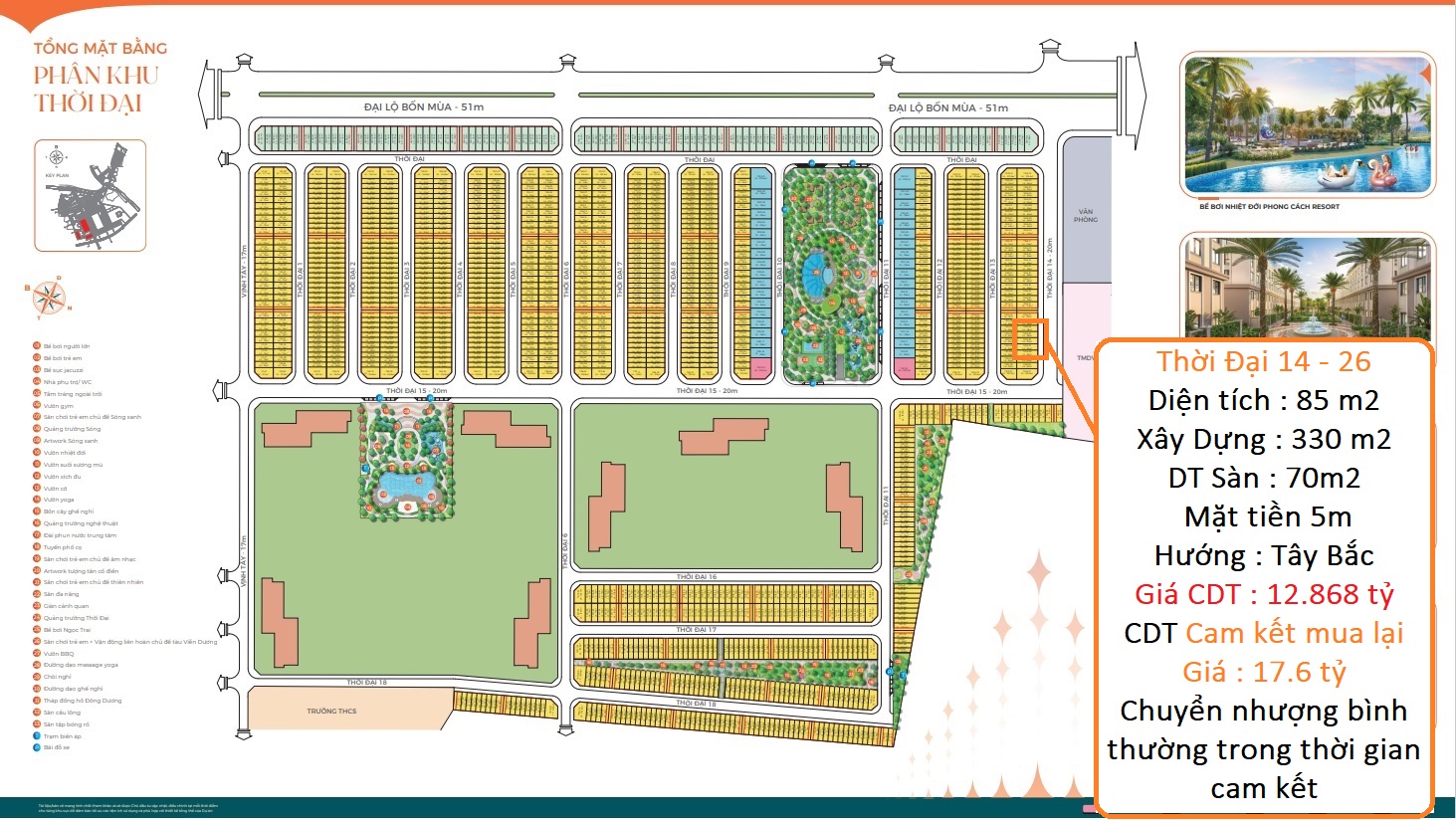liền kề Thời Đại 14 - 26 Vinhomes Ocean Park 3 - The Crown