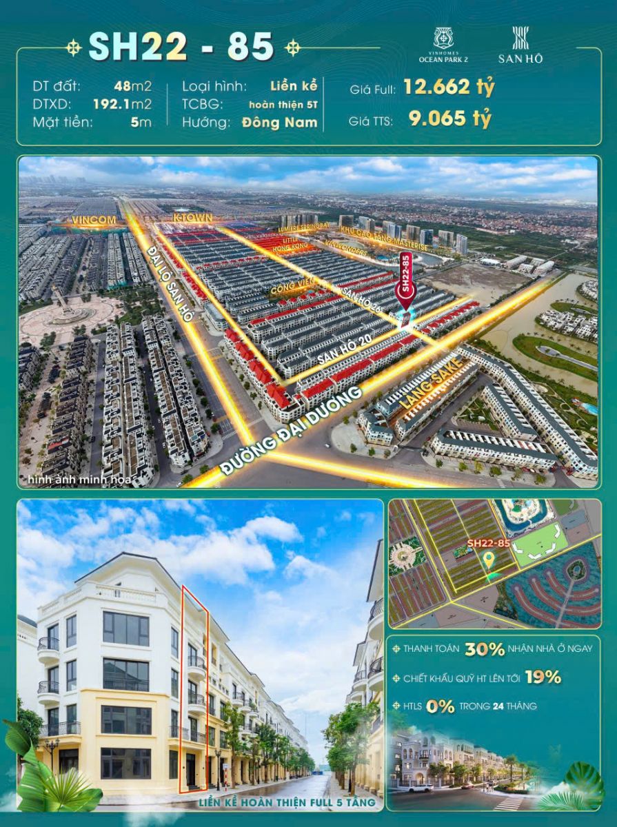 liền kề san hô vinhomes ocean park 2