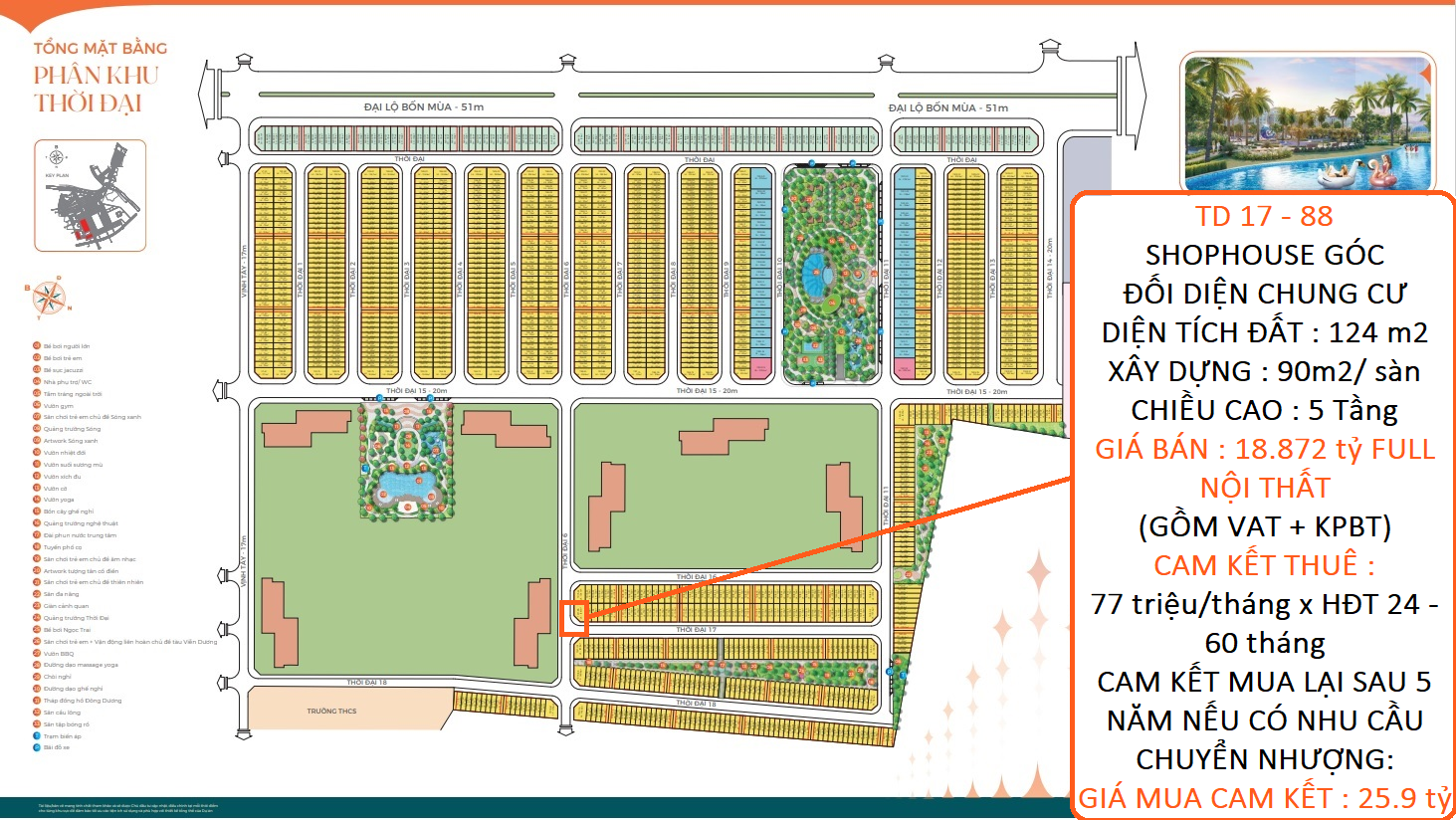 Shophouse góc thời đại vinhomes ocean park 3