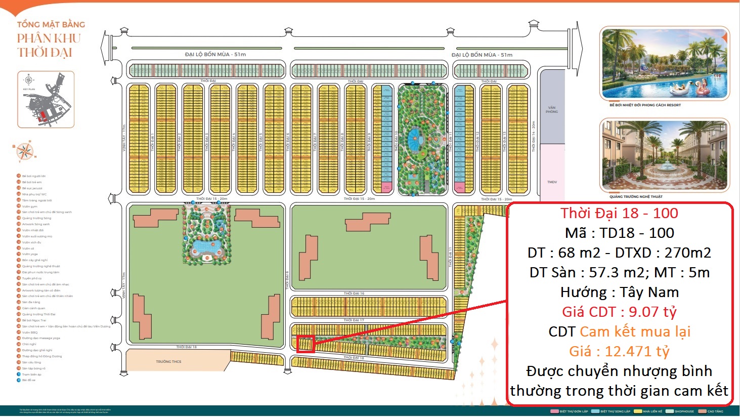 liền kề thời đại 18 - 100 Vinhomes ocean park 3