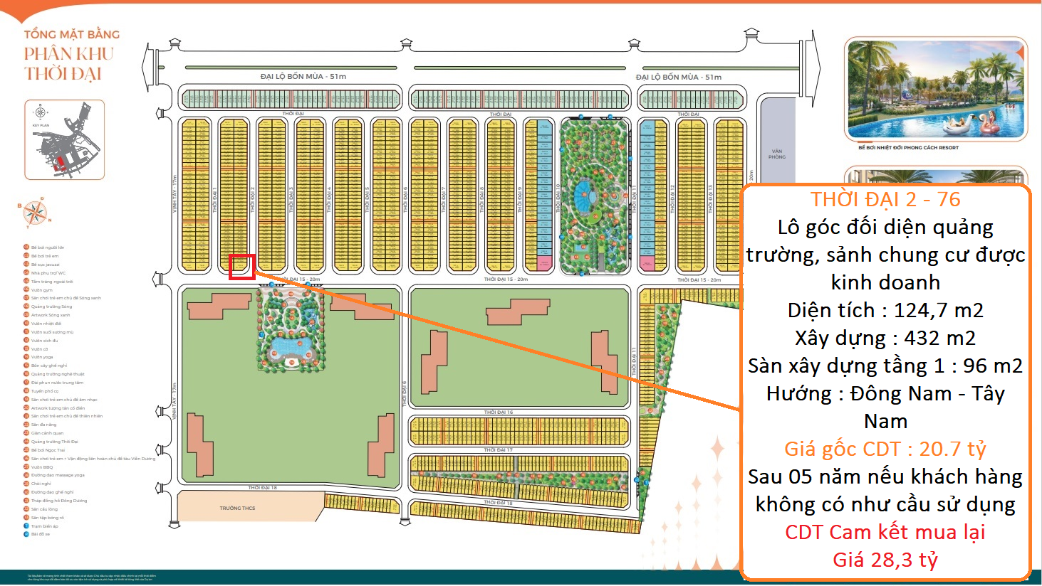 Shophouse góc phân khu thời Đại Vinhomes Ocean park 3