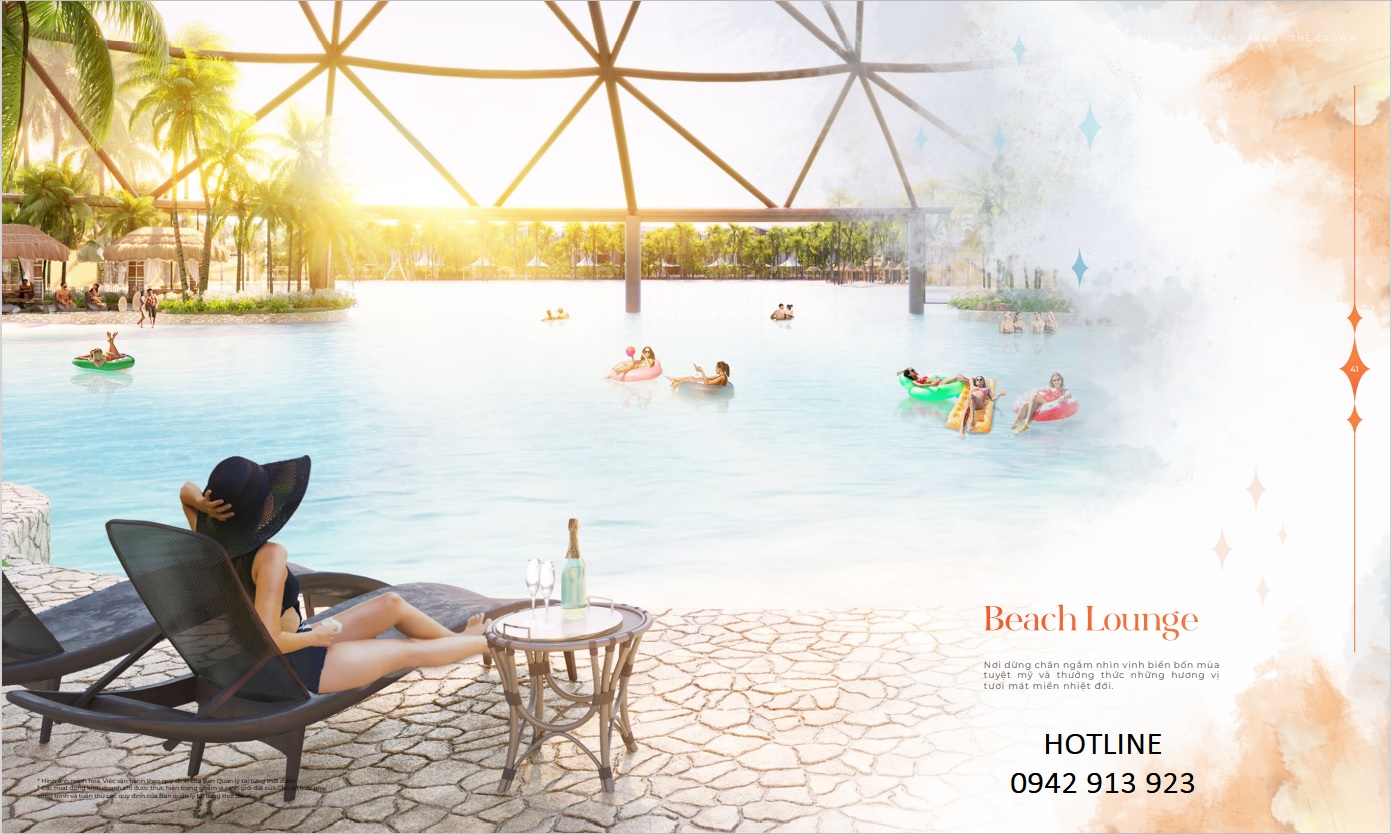 Hồ bơi Four Season đẳng cấp Vinhomse Ocean Park 3