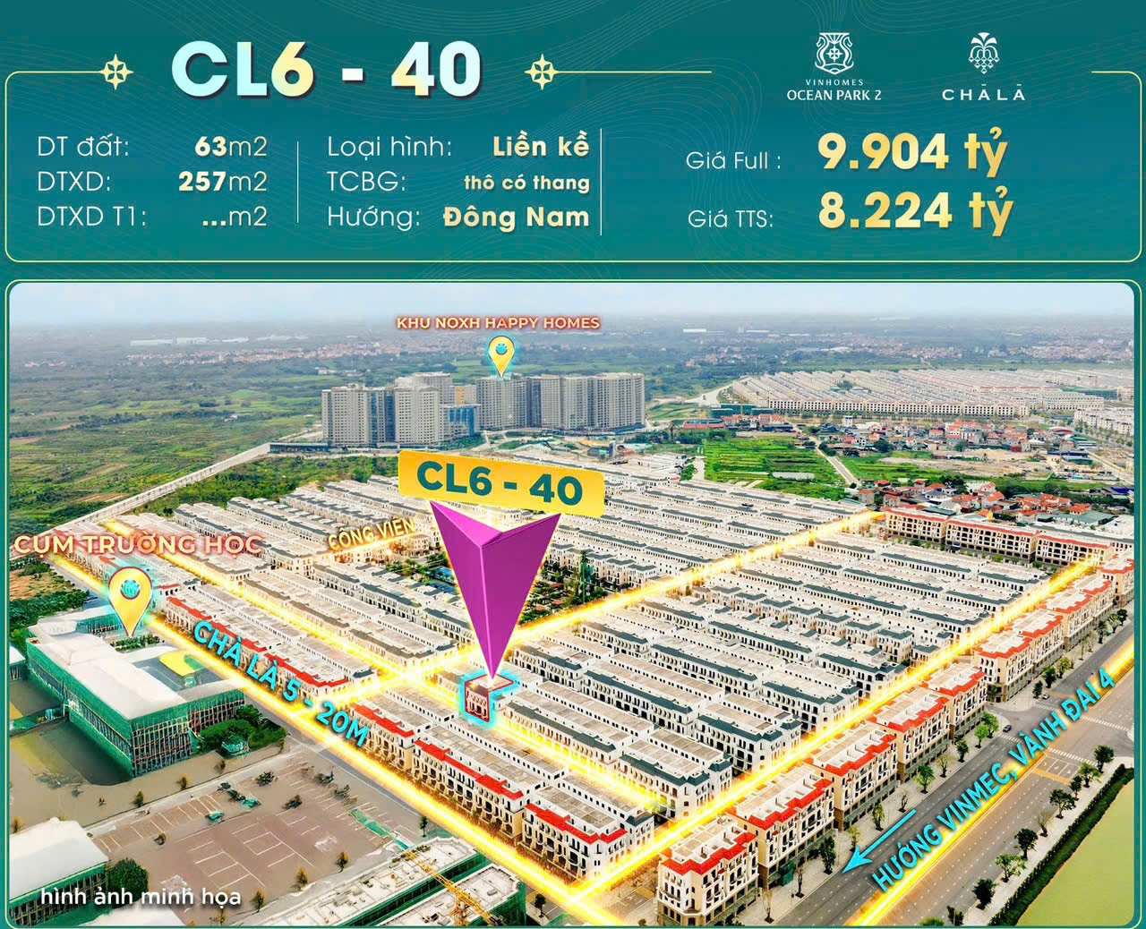 liền kề chà là vinhomes ocean park 2