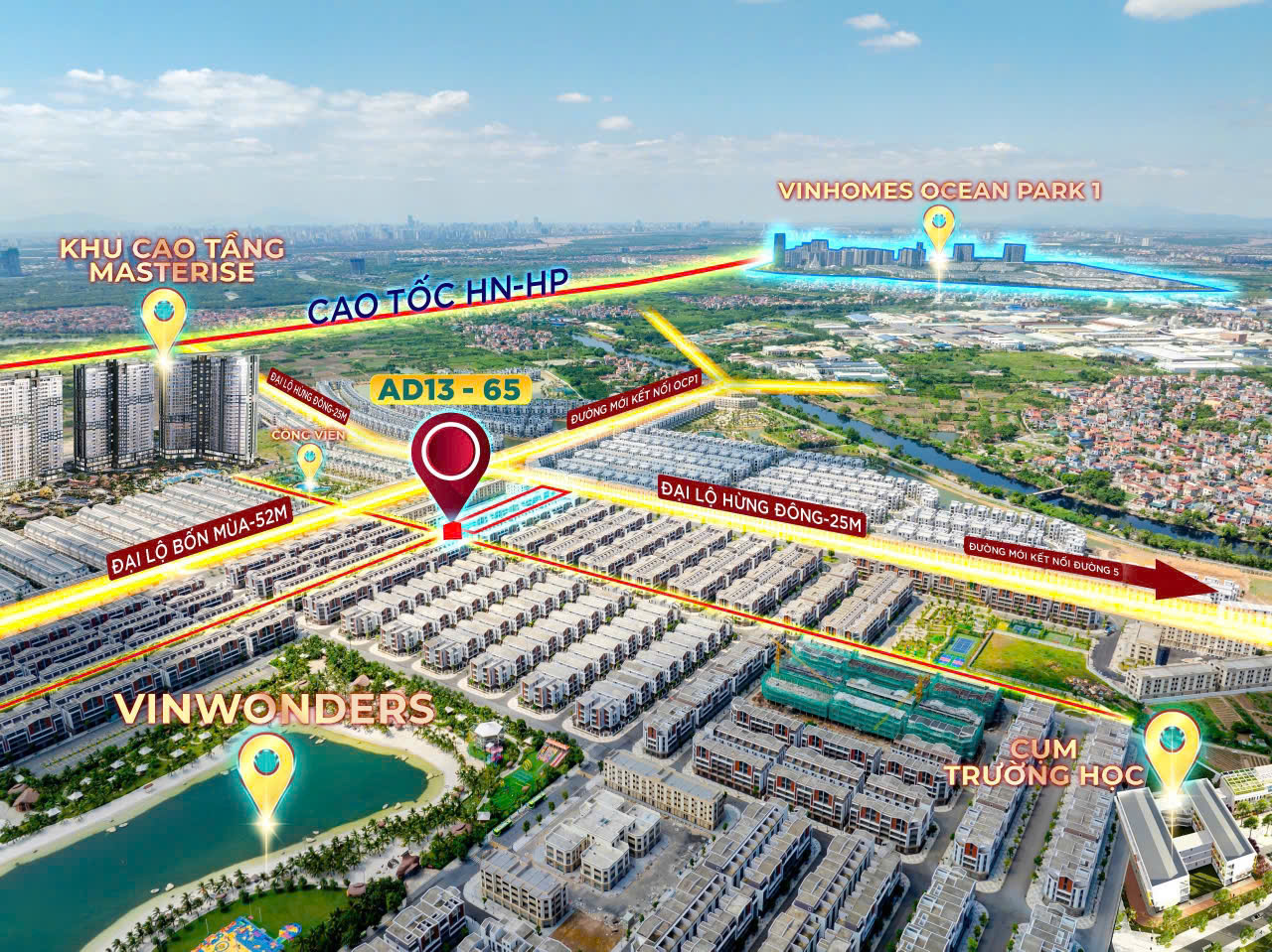 liền kề góc Ánh Dương vinhomes ocean park 3