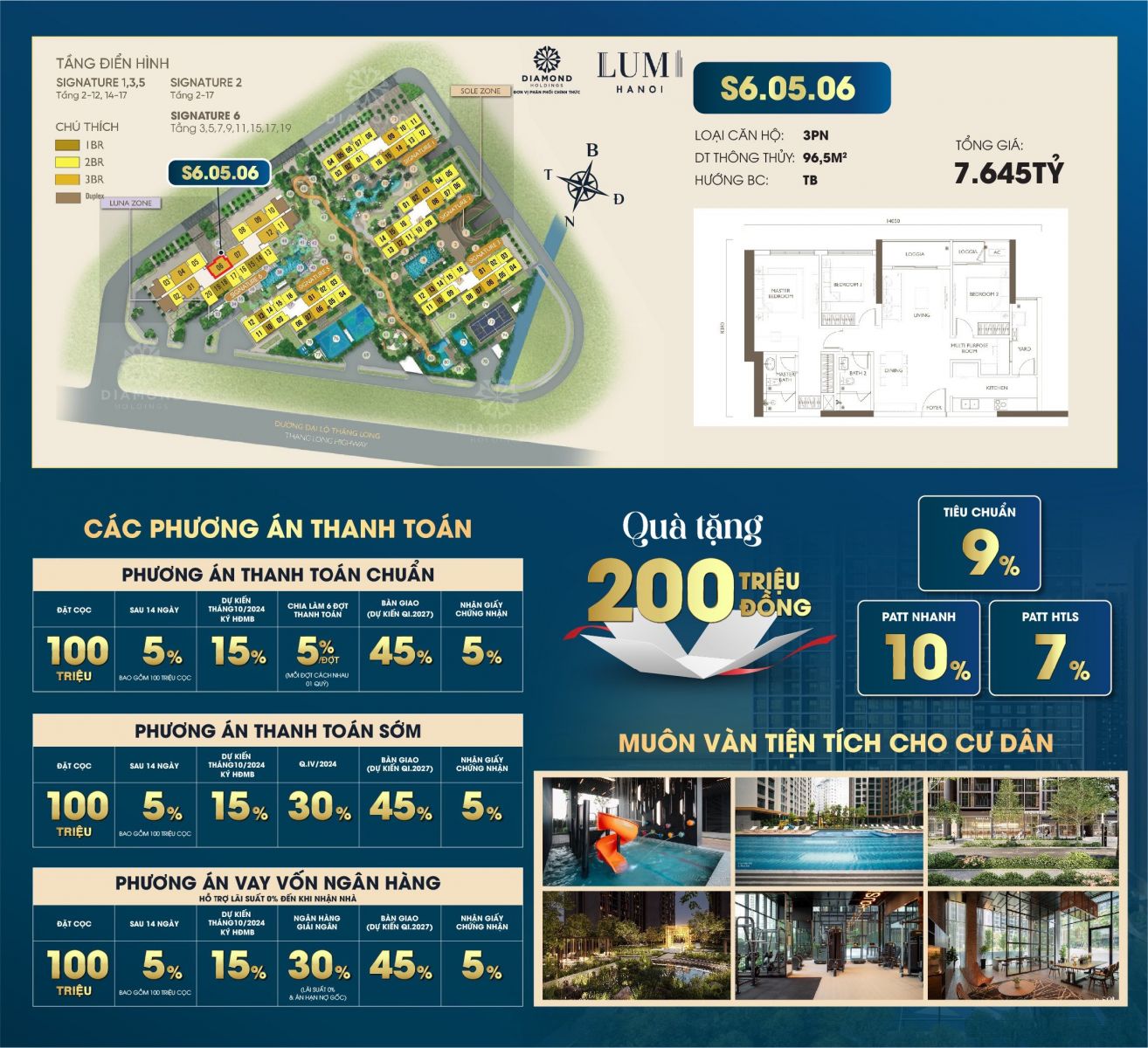 chung cư lumi hà nội Capitaland