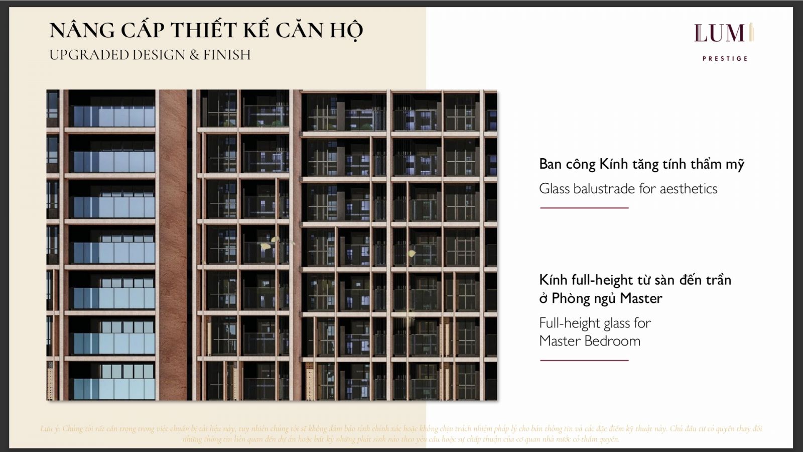 chất lượng bàn giao căn hộ Lumi Prestige Hà Nội