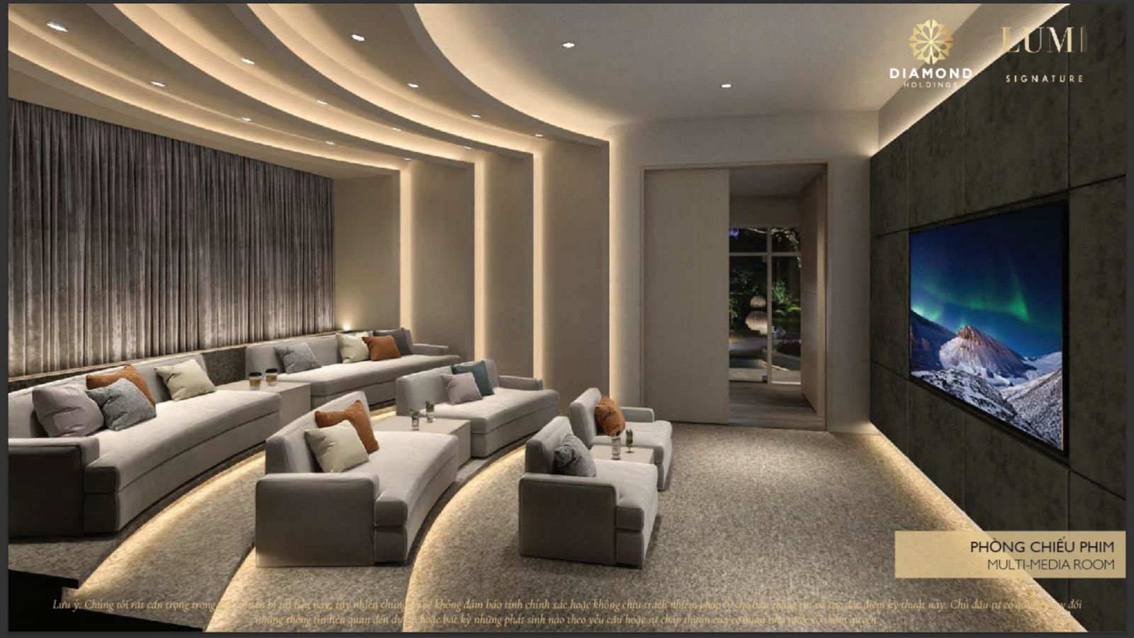 phòng chiếu phim lumi hanoi capitaland