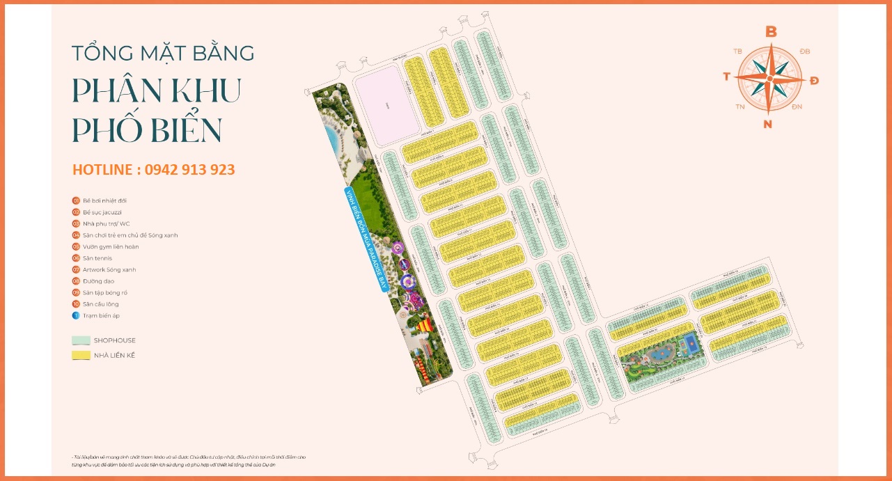 Shophouse liền kề phân khu Phố Biển Vinhomes Ocean Park 3 - The Crown (Vinhomes Đại An)
