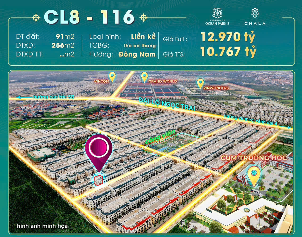 liền kề chà là vinhomes ocean park 2