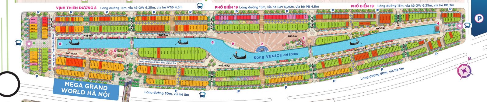 quỹ căn Venice grand world hà nội