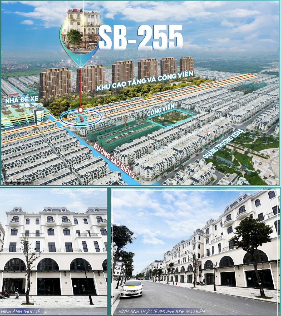 Shophouse Sao Biển vinhomes ocean park 2