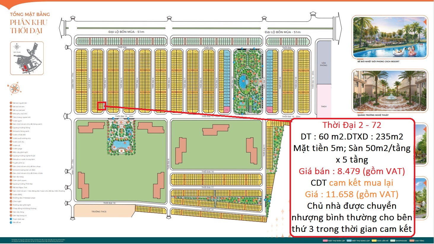 bán shophouse thời đại 2 - 72 vinhomes ocean park 3