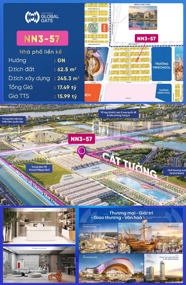 chuyển nhượng liền kề biệt thự phân khu tinh hoa Vinhomes Cổ Loa
