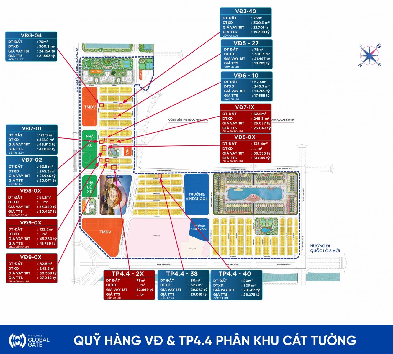 chuyển nhượng quỹ hàng Ánh Dương vinhomes Cổ Loa